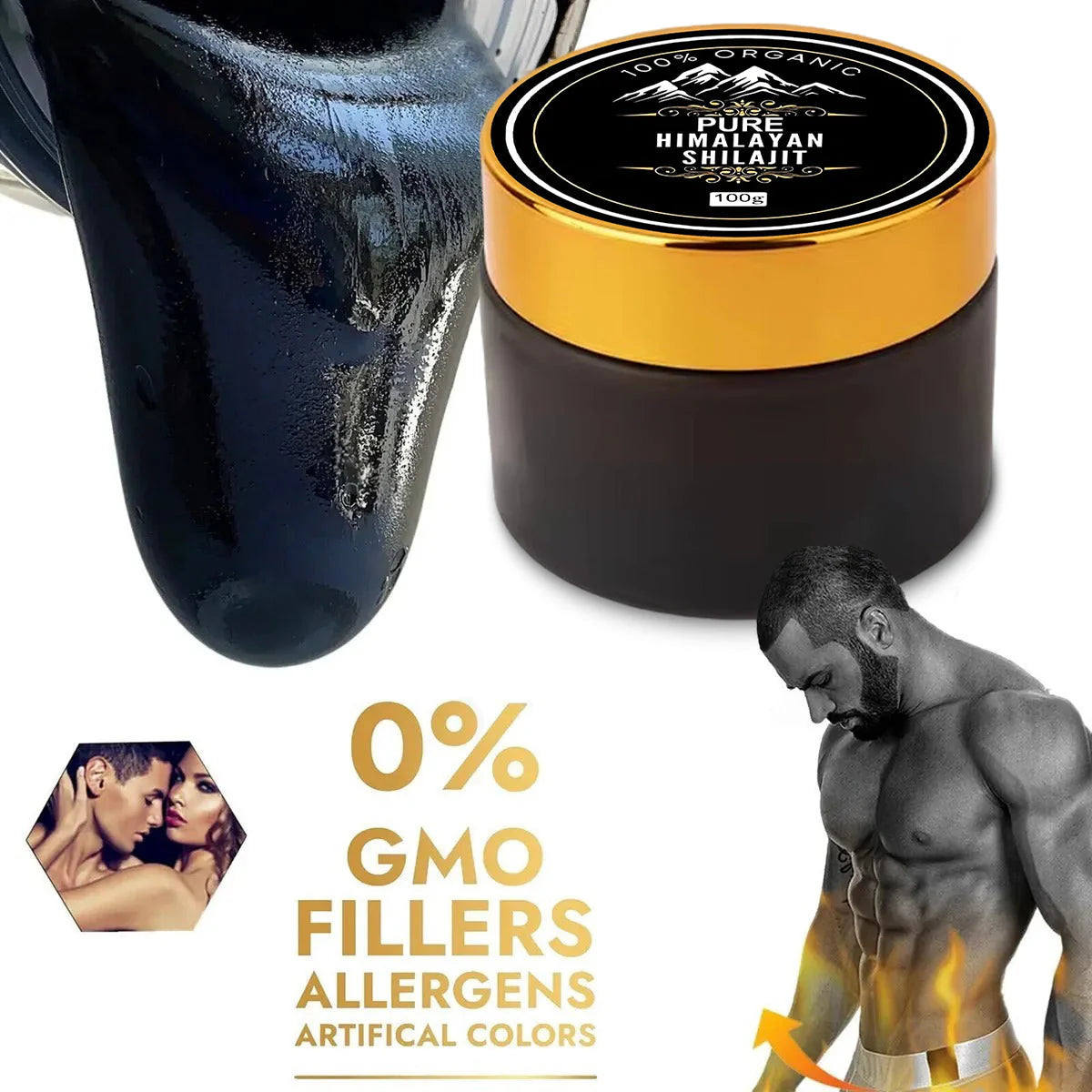 100% Pure & Natural Aftabi Shilajit