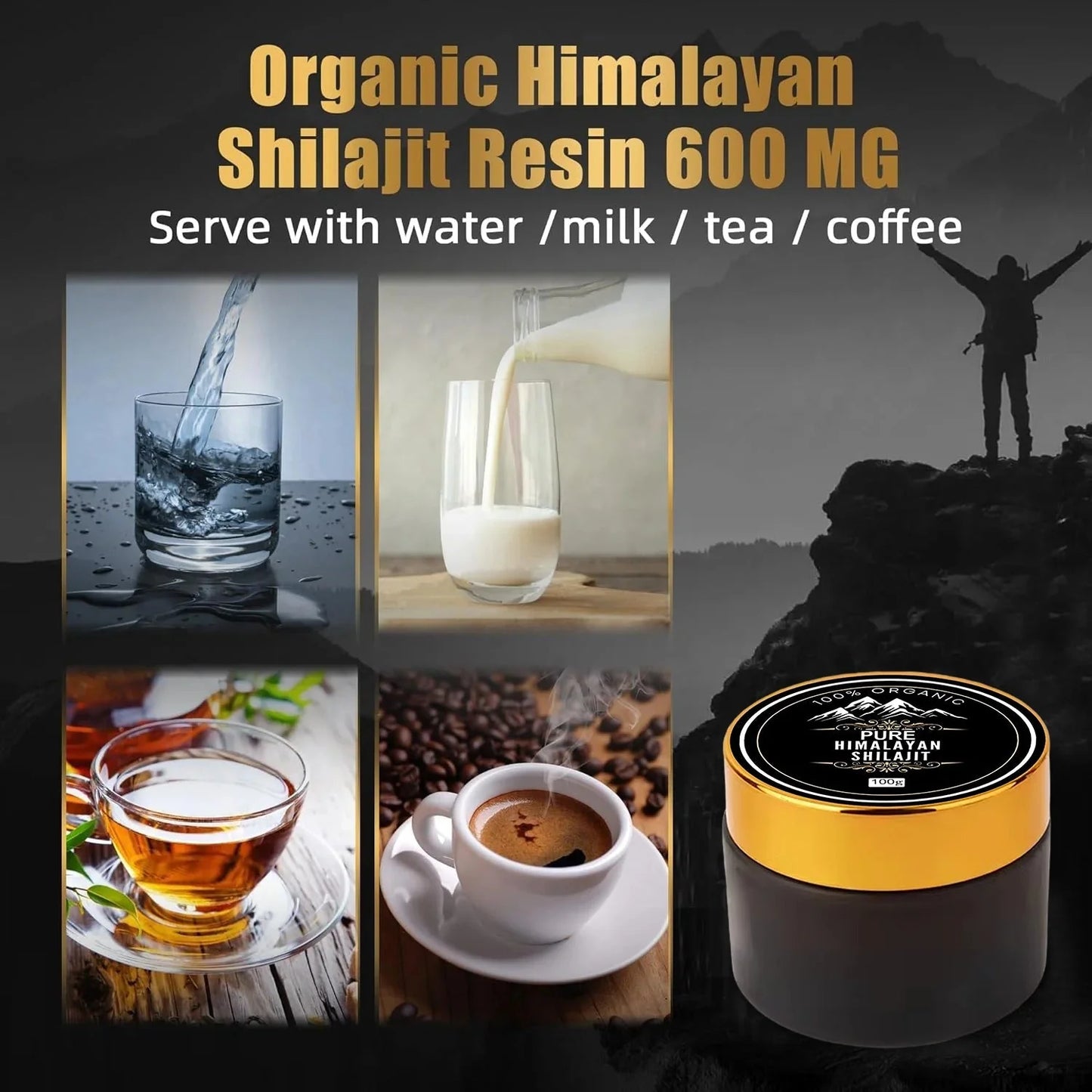 100% Pure & Natural Aftabi Shilajit