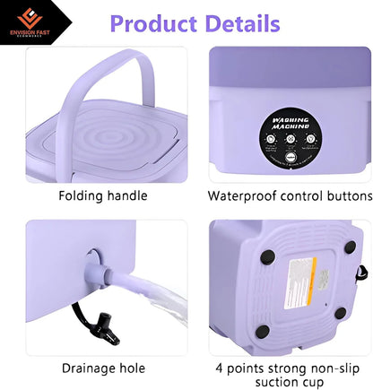 Foldable  Mini Washing Machine